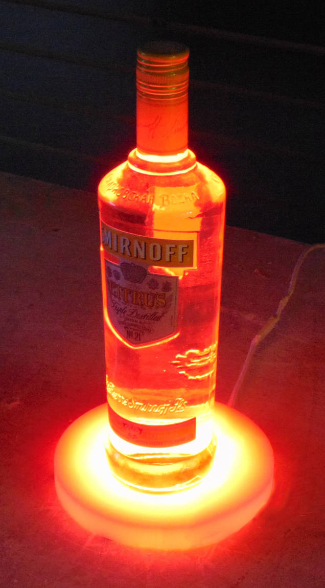 LED Pad Flaschenuntersatz